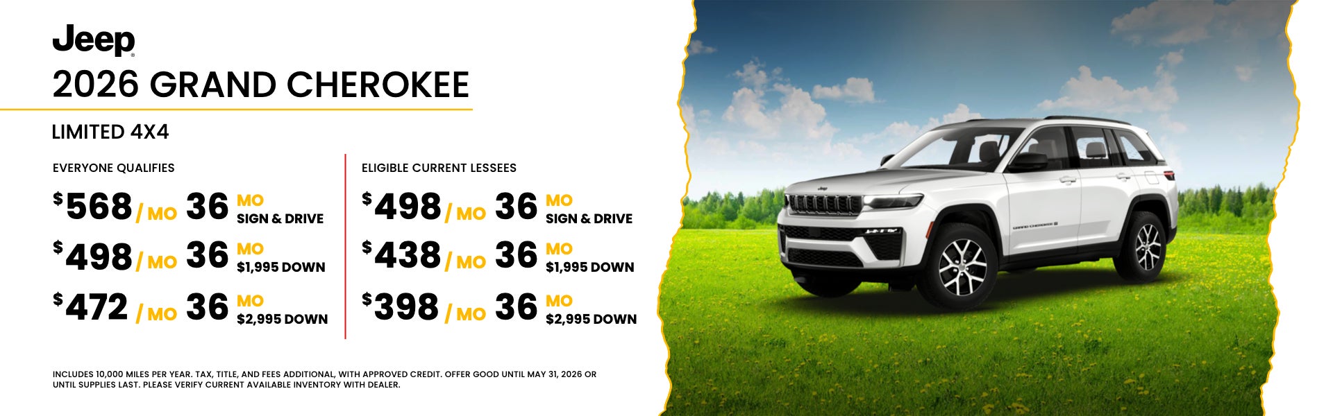 2026 Jeep Grand Cherokee Limited 4x4