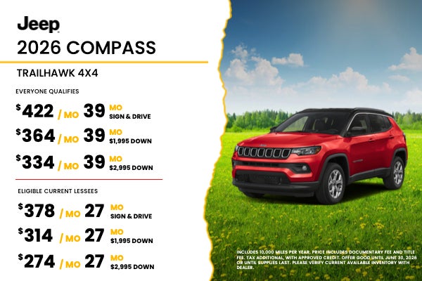 2026 Jeep Compass Trailhawk 4x4 